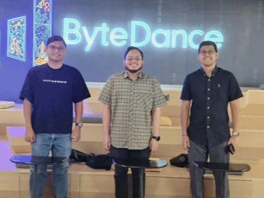 Haluan Digital at the ByteDance office