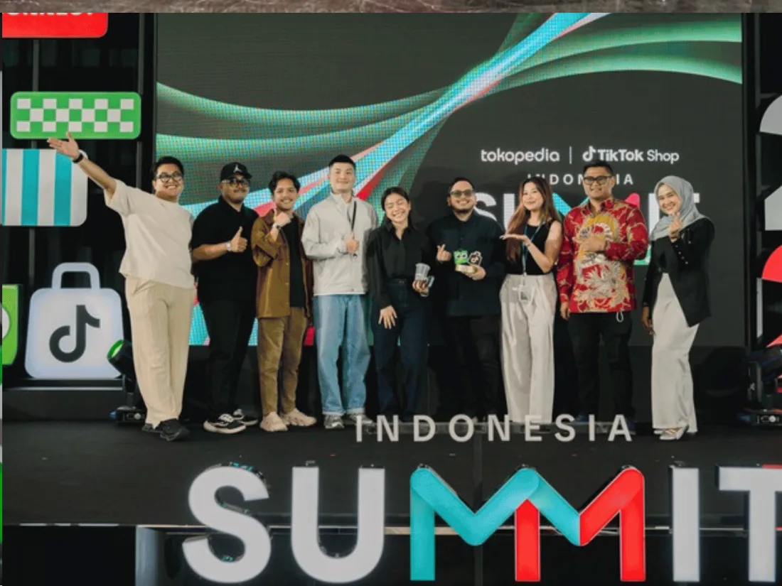 The team at the Tokopedia x TikTok Shop Indonesia Summit 2026